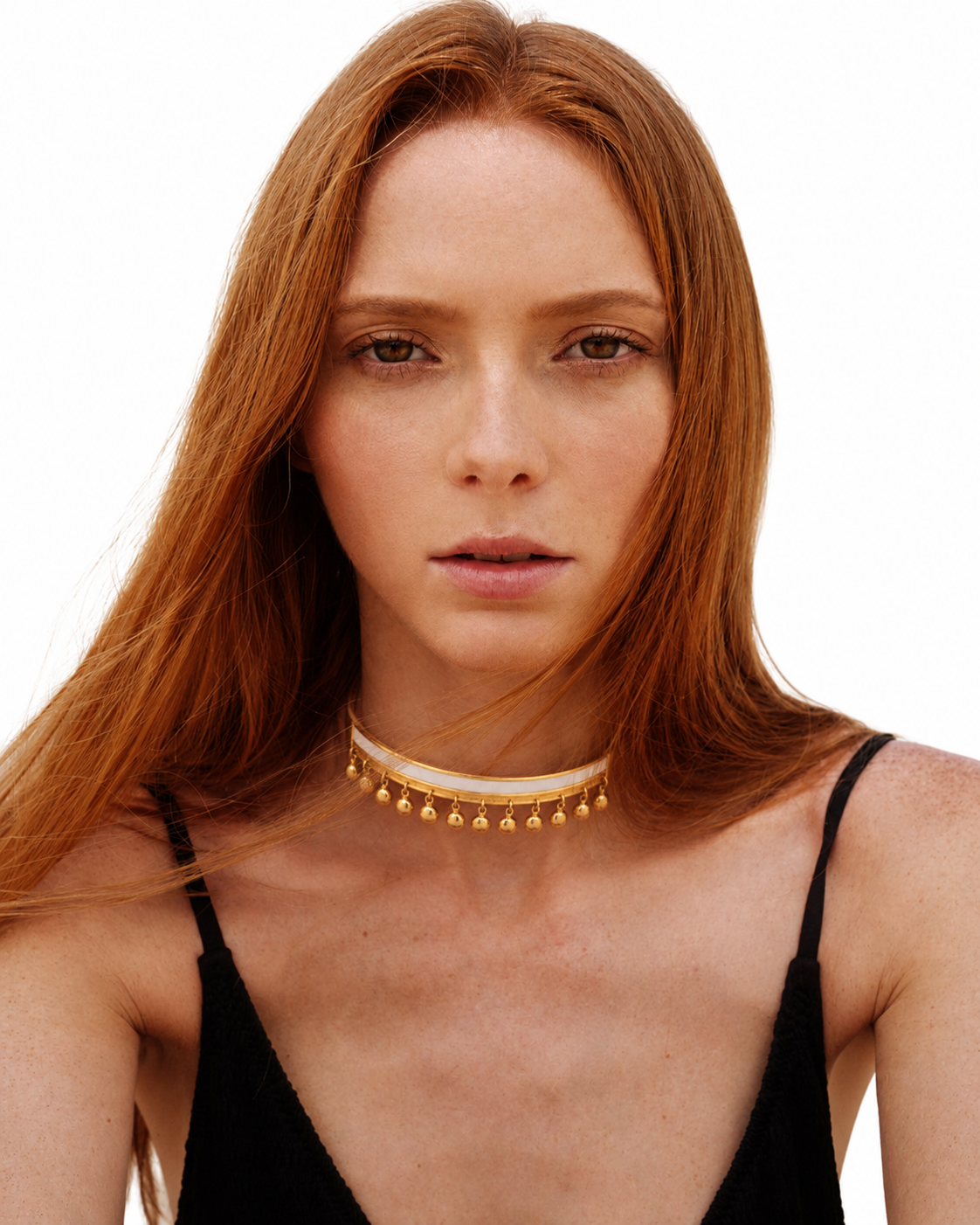 Tona choker mother of pearl