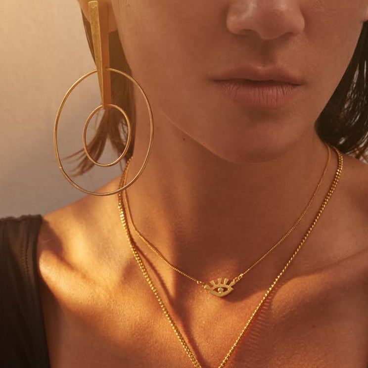 Iris short necklace