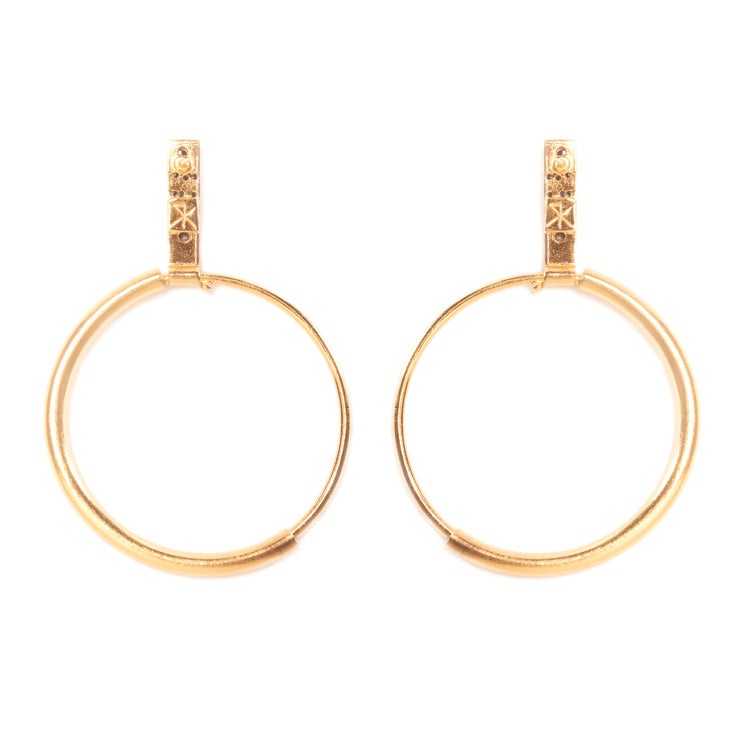 Onyx earrings