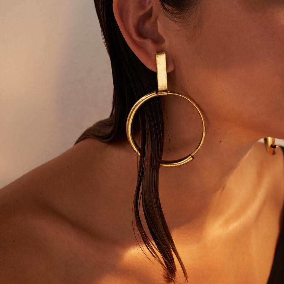 Onyx earrings
