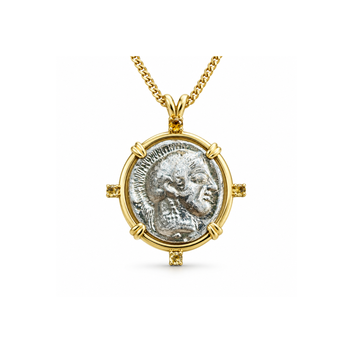 thena Necklace — Special Edition with Citrine