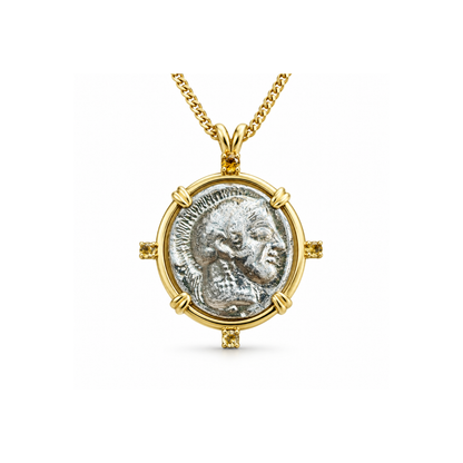 thena Necklace — Special Edition with Citrine