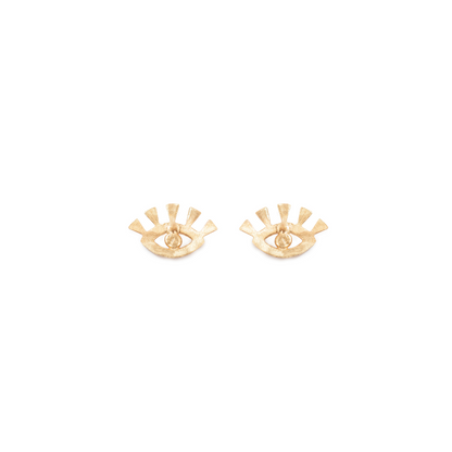 Iris plane earrings