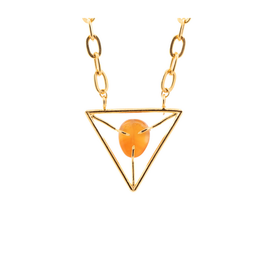 Talat necklace carnelian
