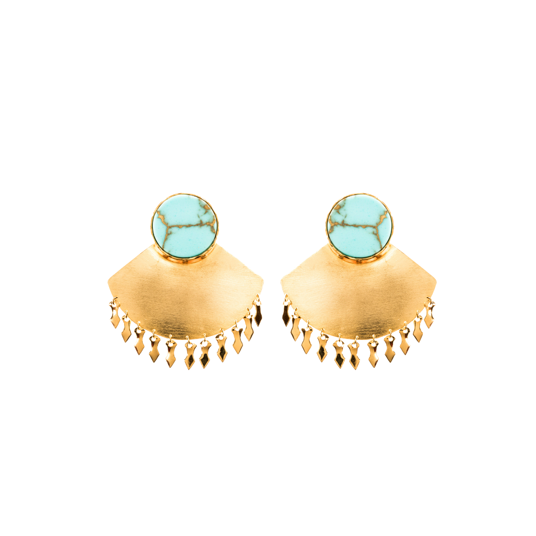 EK earrings