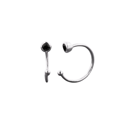 Black Diamond Earrings
