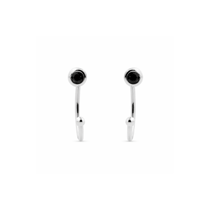 Black Diamond Earrings