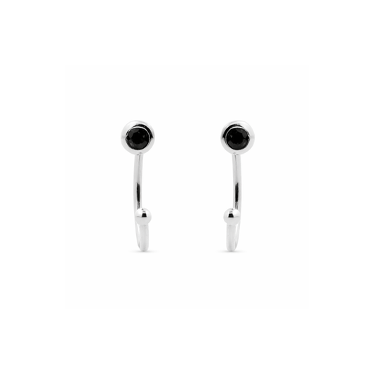 Black Diamond Earrings