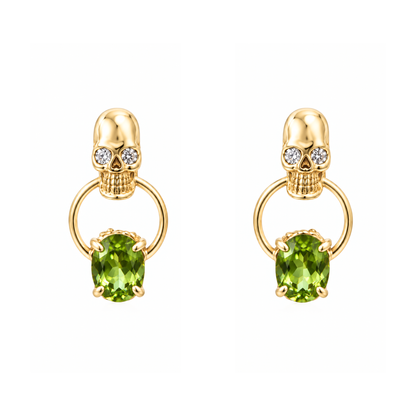 Dalam Earrings - Peridot