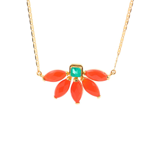 Red Velvet Necklace