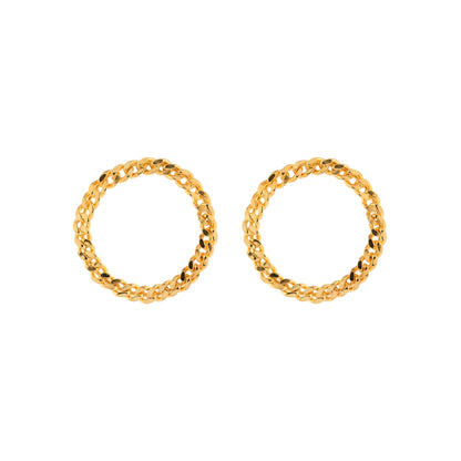 Bark earrings