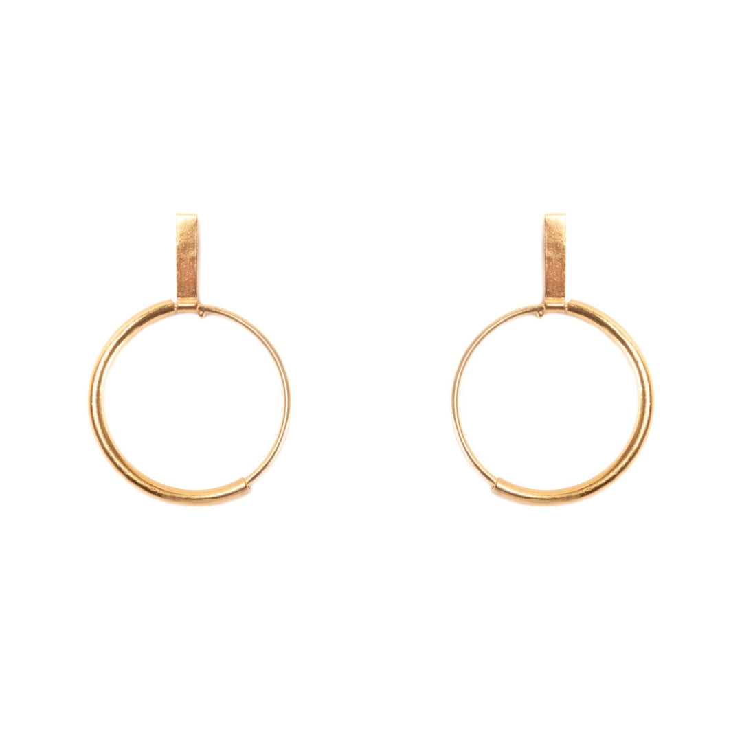 Onyx earrings