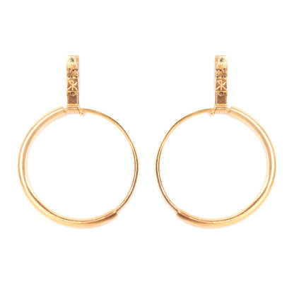 Onyx earrings